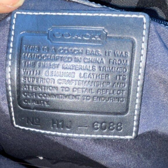 Coach Signature Laptop Bag - Picture 7 of 8